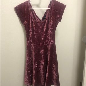 Maroon Summer dress